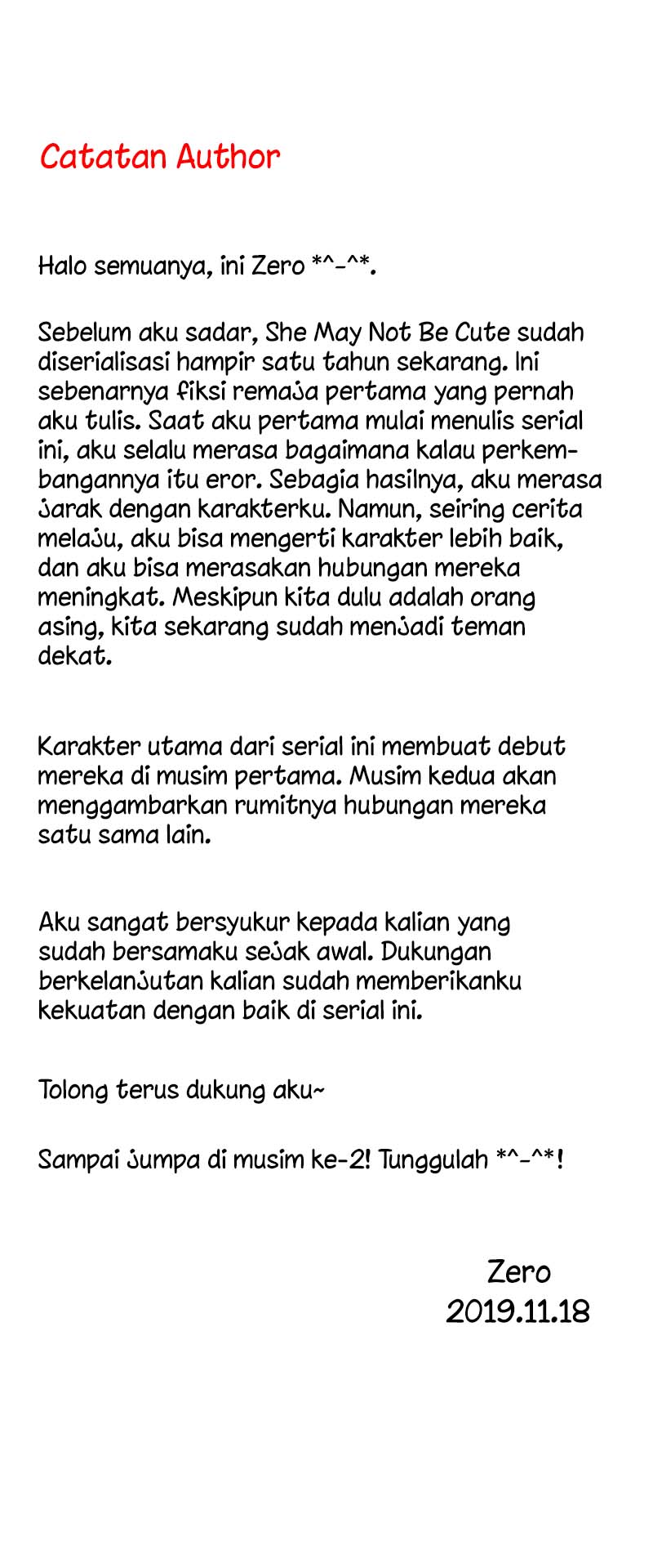 She May Not Be Cute Chapter 37 Gambar 17